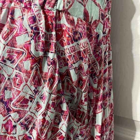 Free People Batik Print Halter Drop Waist Dress Size XS NWT - Picture 5 of 9